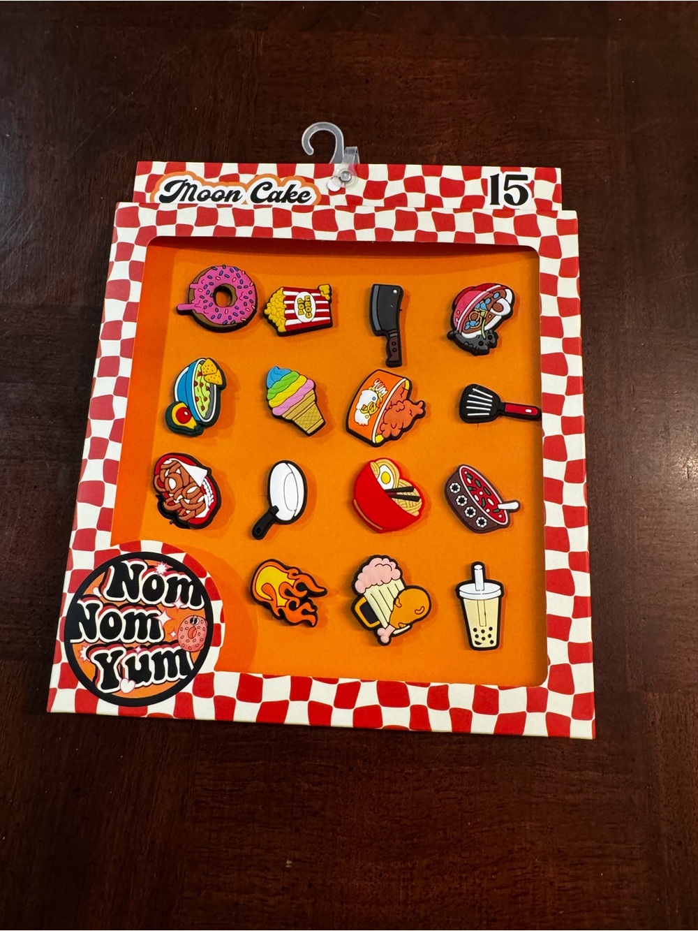 15 Piece Food Themed Shoe Charms for Crocs Decorating Clogs Ramen Donuts Etc